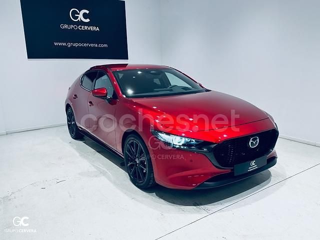 Nuevo Mazda 3 Exclusive-Line 186 CV (136 kW) 2025 Rojo Berlina