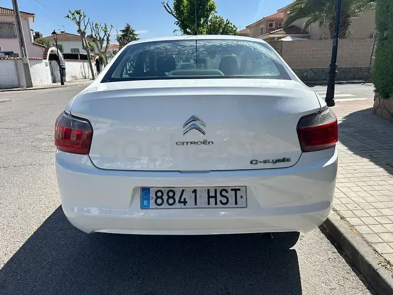 Usado Citroën C-Elysee I Exclusive 92 CV (67 kW) 2013 Blanco Berlina