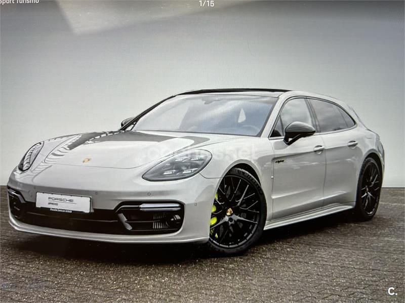 Beige Usado 2019 Porsche Panamera Sport Turismo Familiar | 97.999 € - Imagen 1/4