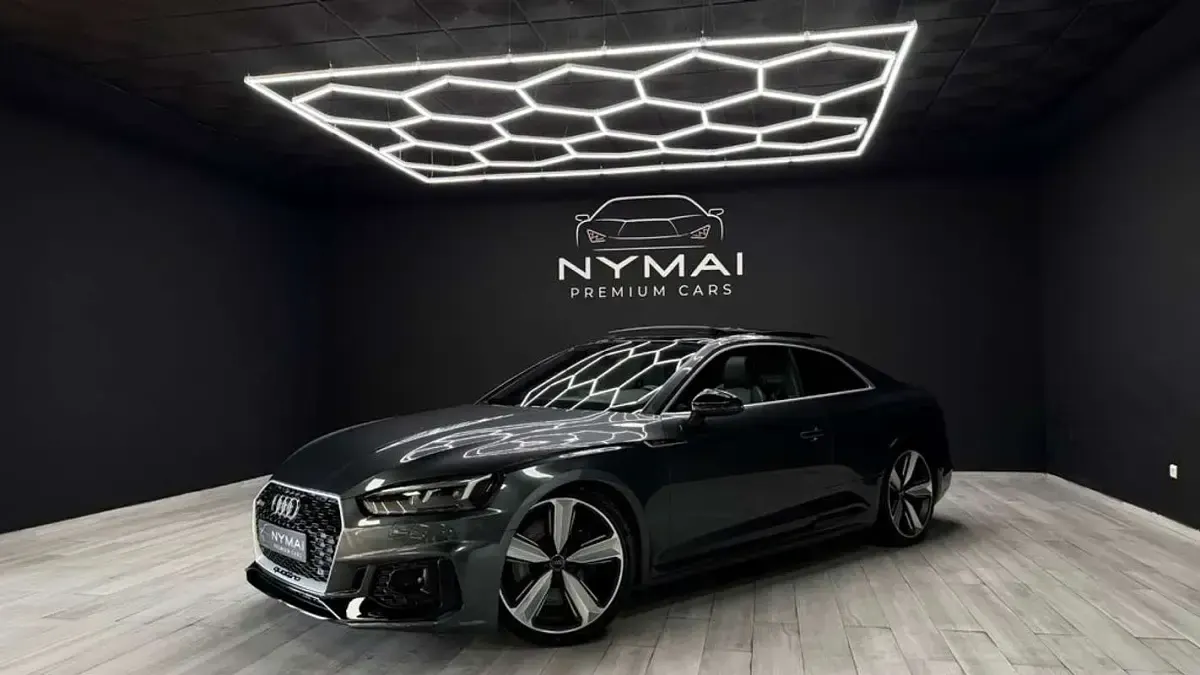Usado Audi RS5 450 CV (330 kW) 2018 Gris Coupe