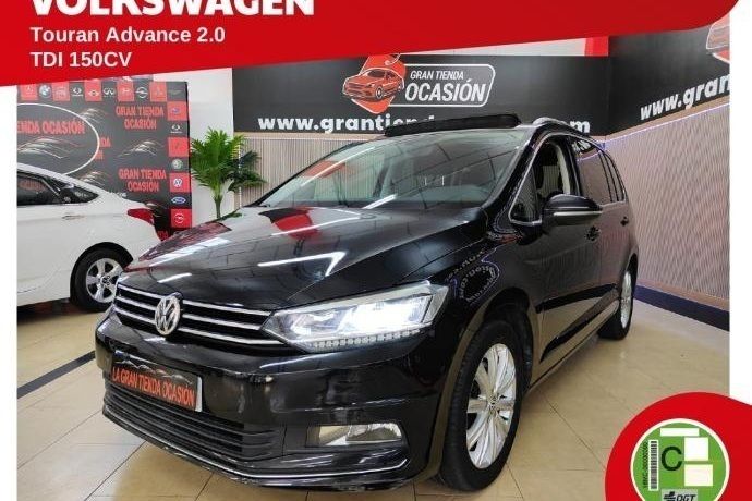 Usado 2015 VW Touran Advance Monovolumen | 11.480 € (Buen precio) - Imagen 1/4