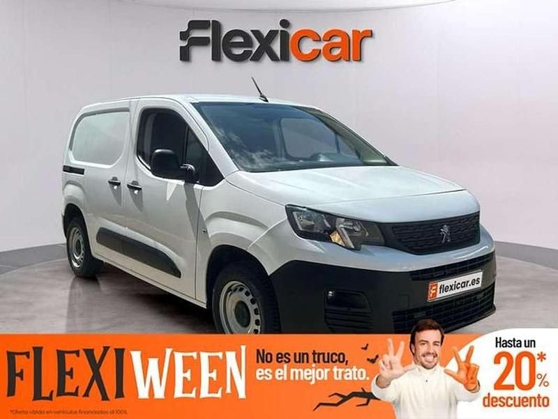 Blanco Usado 2020 Peugeot Partner Van | 9590 € (Buen precio) - Imagen 1/4