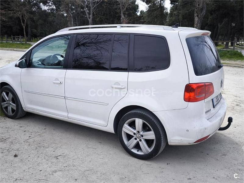 Usado VW Touran Sport 170 CV (125 kW) 2012 Blanco Monovolumen