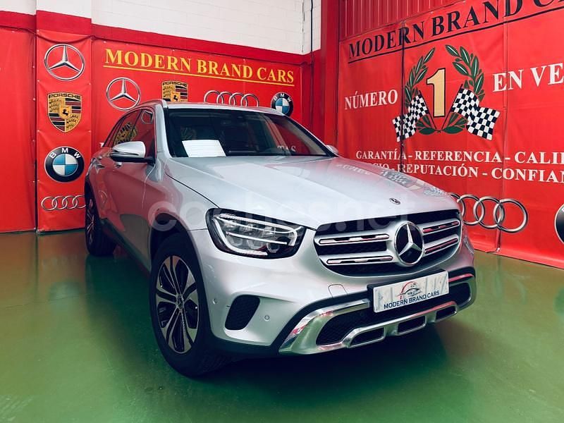 Gris / plata Usado 2021 Mercedes GLC200 SUV | 29.490 € (Super precio) - Imagen 1/4