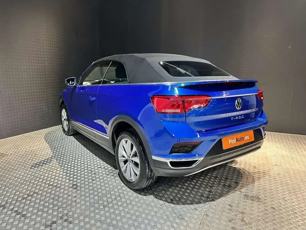 Usado VW T-Roc Style 150 CV (110 kW) 2021 Azul SUV