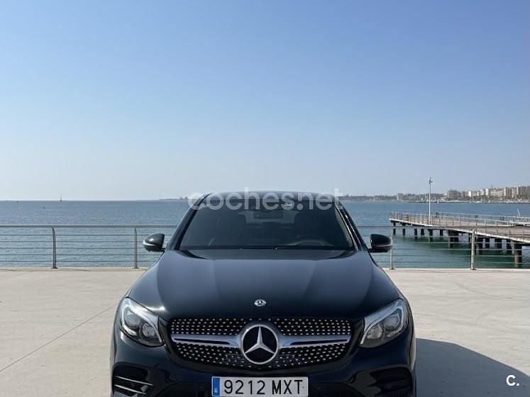 Usado Mercedes GLC250 204 CV (150 kW) 2019 Negro Coupe