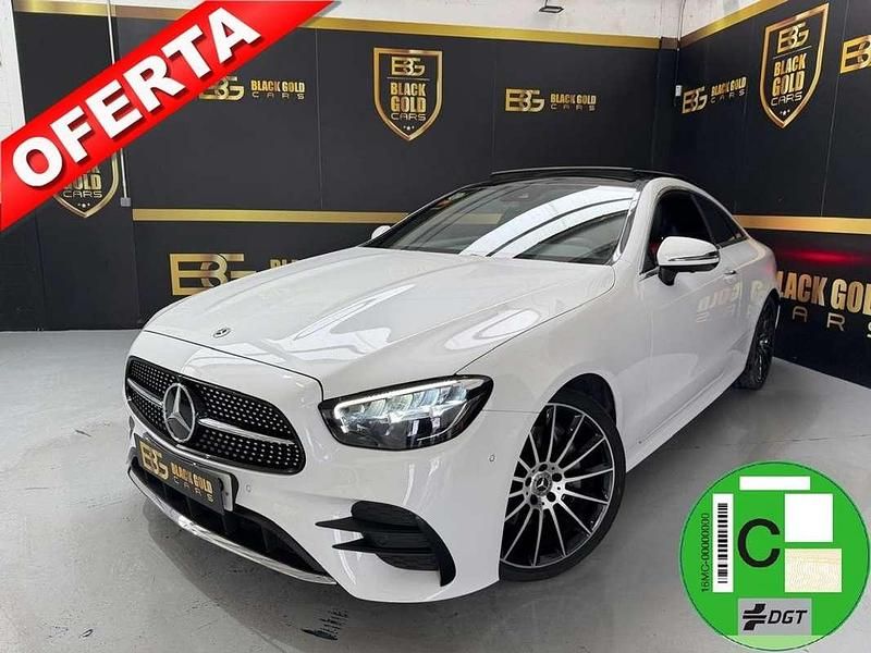 Usado Mercedes E220 194 CV (142 kW) 2021 Blanco Coupe