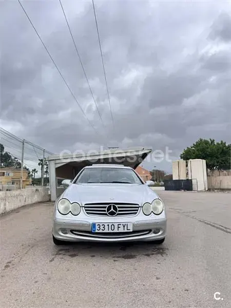 Occasion Mercedes CLK200 Avantgarde 163 PK (119 kW) 2007 Grijs Coupé