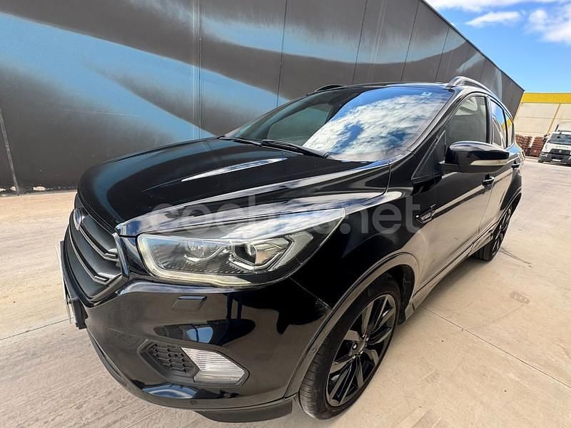 Negro Usado 2017 Ford Kuga ST-Line SUV | 9900 € (Super precio) - Imagen 1/4