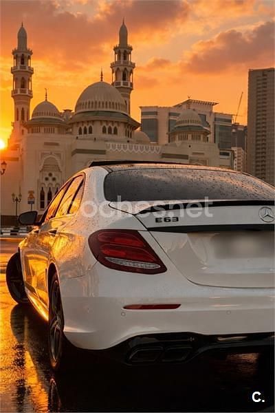 Usado Mercedes E63 AMG 571 CV (419 kW) 2020 Blanco Berlina