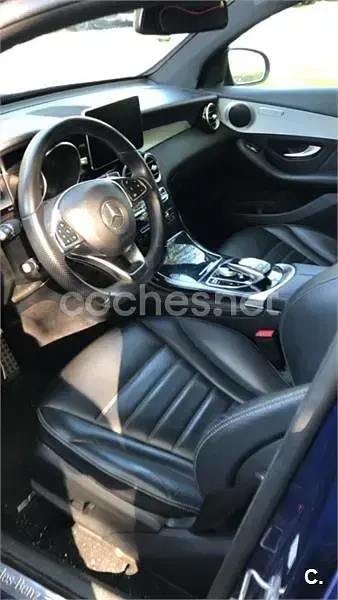 Usado Mercedes GLC220 194 CV (142 kW) 2019 Azul SUV