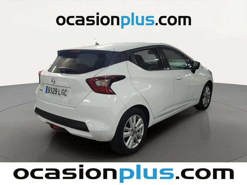 Usado Nissan Micra Acenta 100 CV (73 kW) 2020 Blanco Utilitario