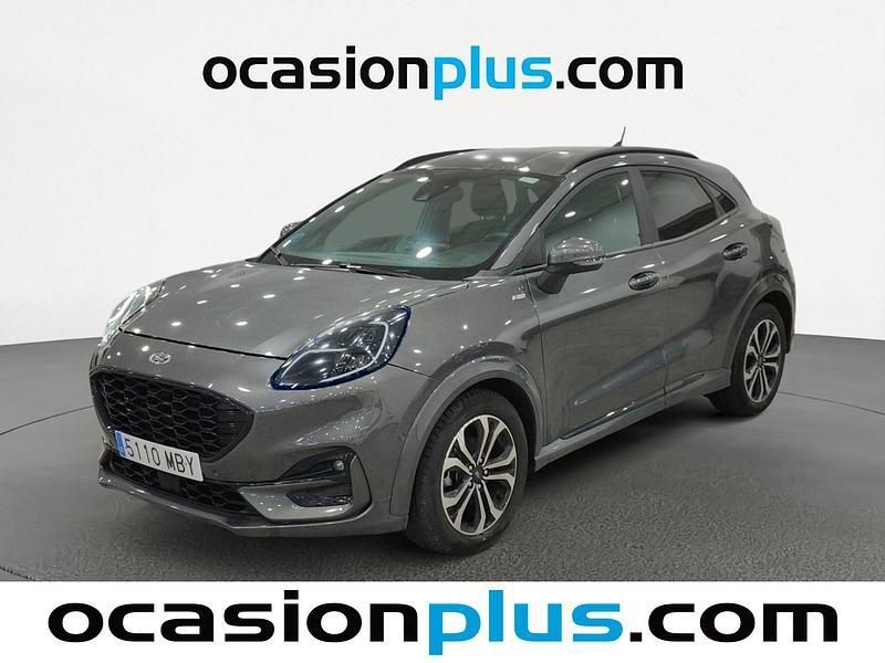 Gris Usado 2022 Ford Puma ST-Line SUV | 16.273 € (Precio justo) - Imagen 1/4