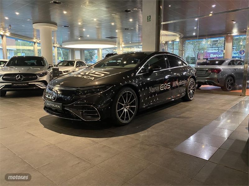 Gris grafito Usado 2022 Mercedes EQS580 Berlina | 103.900 € - Imagen 1/4