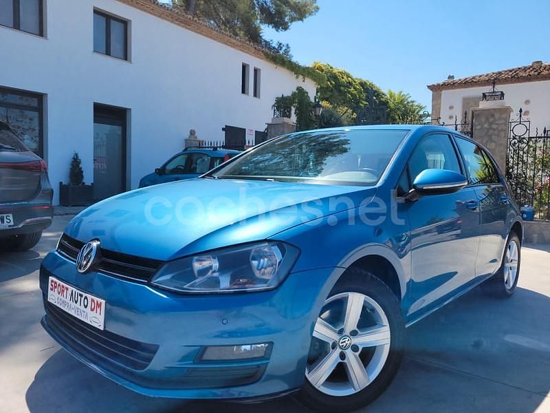 Usado VW Golf VII Advance 105 CV (77 kW) 2015 Azul Berlina