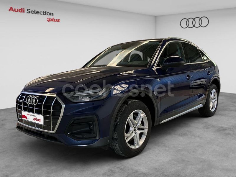 Azul Usado 2022 Audi Q5 Sportback Advanced Plus SUV | 40.590 € (Super precio) - Imagen 1/4