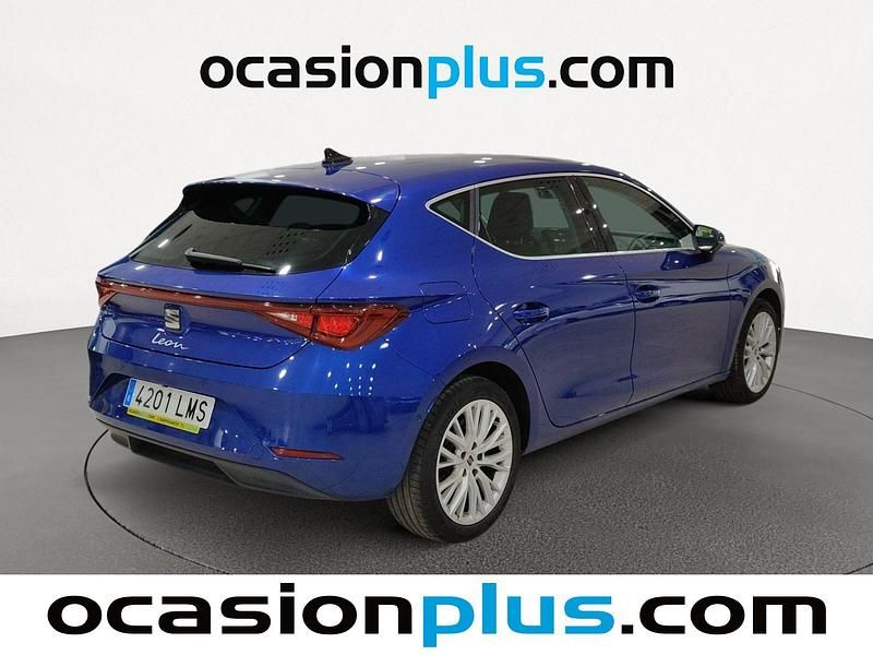 Usado Seat Leon XCELLENCE 150 HP (110 kW) 2021 Azul Citadino