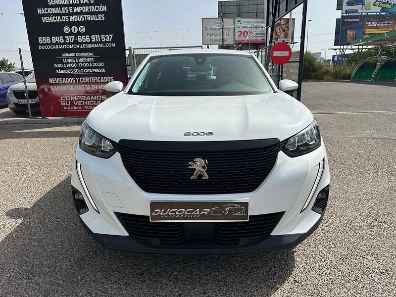 Blanco Usado 2021 Peugeot 2008 Active SUV | 15.500 € (Precio justo) - Imagen 1/4