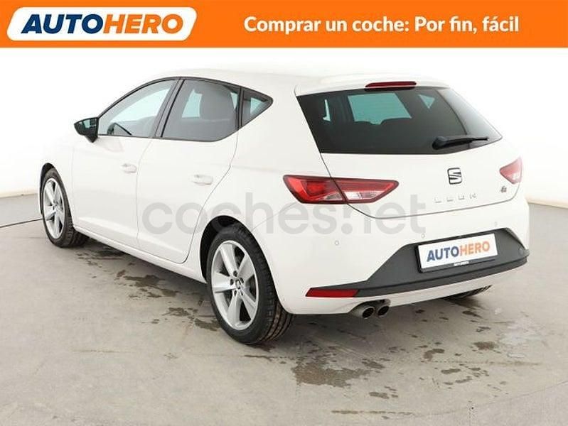 Usado Seat Leon FR 150 CV (110 kW) 2015 Blanco Berlina