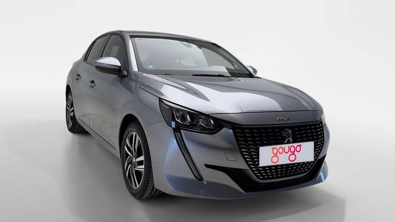 Usado Peugeot 208 Allure 101 CV (74 kW) 2021 Gris Utilitario