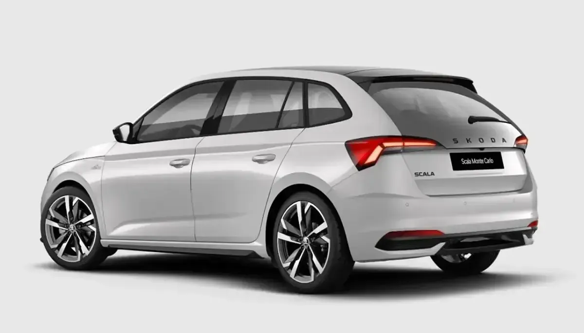 Nuevo Skoda Scala Monte Carlo 150 CV (110 kW) 2026 Blanco Utilitario