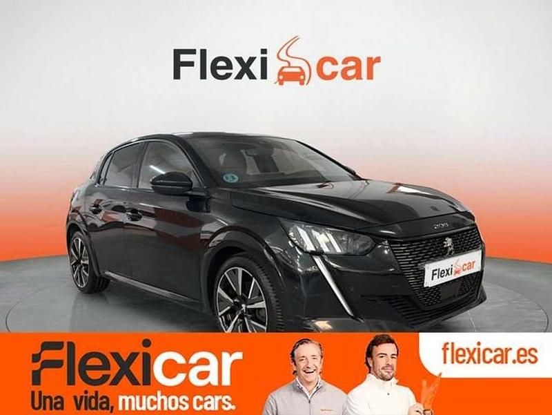 Negro Usado 2021 Peugeot 208 GT Utilitario | 10.970 € (Super precio) - Imagen 1/4