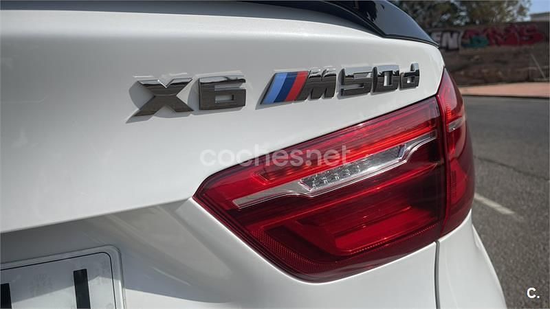 Blanco Usado 2016 BMW X6 M50 SUV | 30.000 € - Imagen 1/4