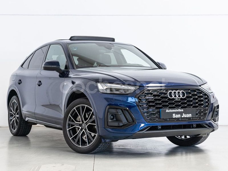 Azul Usado 2021 Audi Q5 Sportback Ambiente SUV | 45.990 € (Un poco caro) - Imagen 1/4