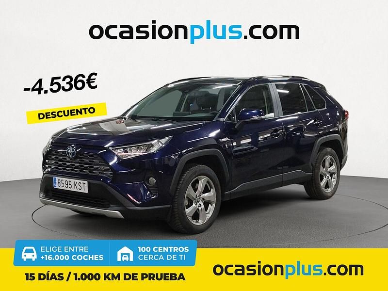 Azul Usado 2019 Toyota RAV4 Advance Recogida | 27.450 € (Precio justo) - Imagen 1/4