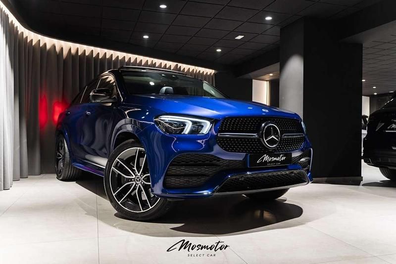 Usado Mercedes GLE350 272 CV (200 kW) 2021 Azul Coupe