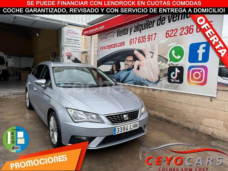 Gris / plata Usado 2020 Seat Leon XCELLENCE Familiar | 12.400 € (Precio justo) - Imagen 1/4