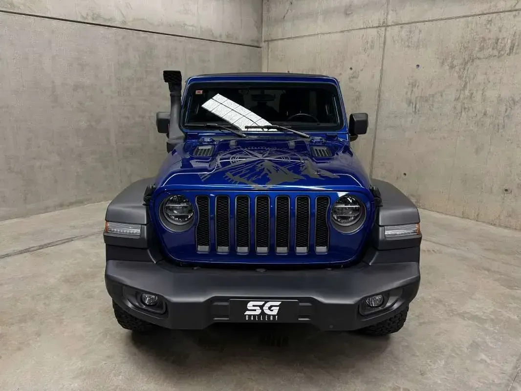 Usado Jeep Wrangler Unlimited Rubicon 200 CV (147 kW) 2020 Azul SUV