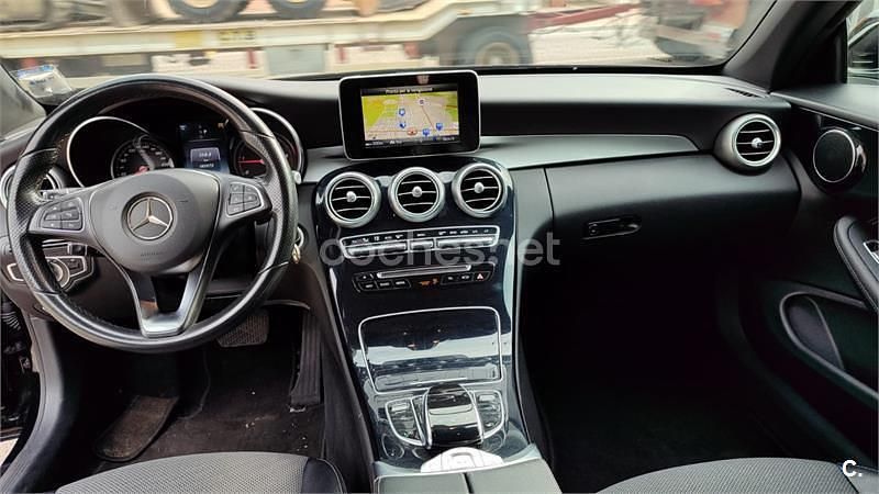 Negro Usado 2017 Mercedes C220 Descapotable | 23.000 € (Buen precio) - Imagen 1/4