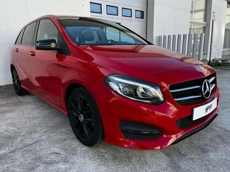 Rojo Usado 2015 Mercedes B180 Monovolumen | 15.990 € (Precio justo) - Imagen 1/4