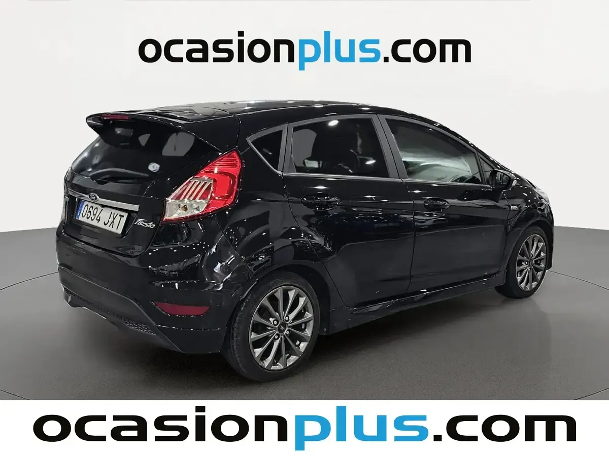 Usado Ford Fiesta ST-Line 100 CV (73 kW) 2017 Negro Utilitario