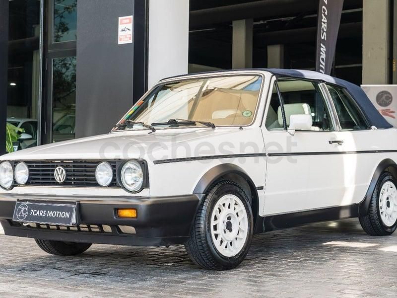 Usado VW Golf Cabriolet 112 CV (82 kW) 1988 Blanco Descapotable