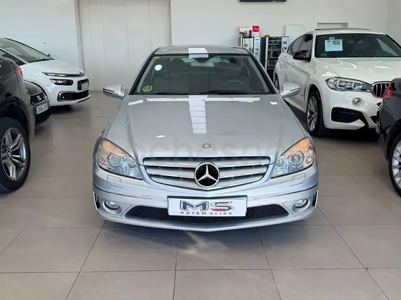 Usado Mercedes CLC220 150 CV (110 kW) 2009 Gris / plata Coupe