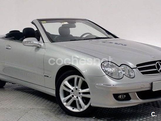 Negro Usado 2007 Mercedes CLK200 Avantgarde Descapotable | 13.000 € (Caro) - Imagen 1/4