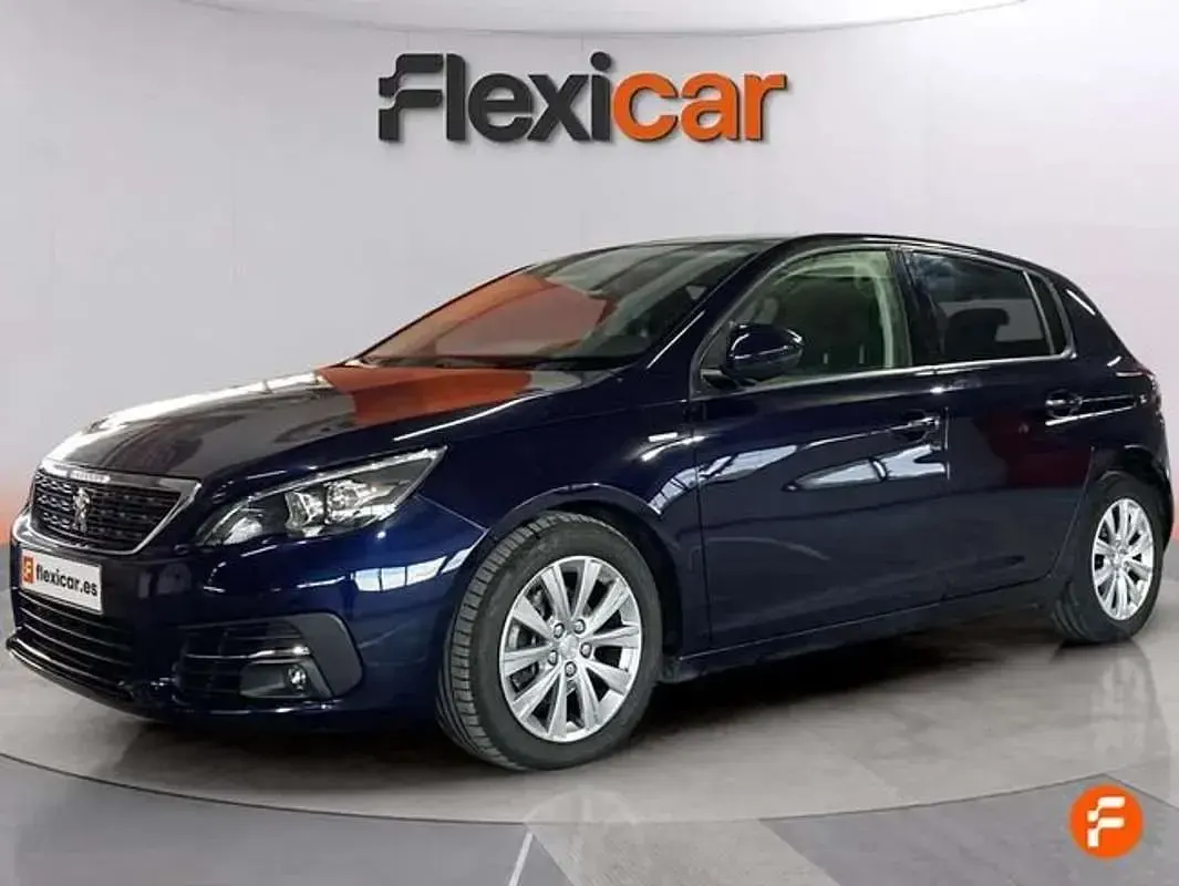 Usado Peugeot 308 Active 131 CV (96 kW) 2020 Azul Utilitario