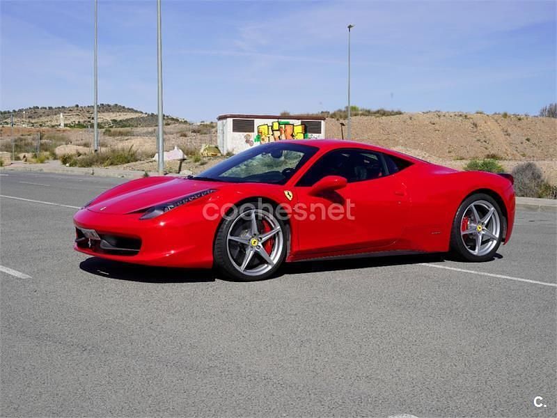 Usado Ferrari 458 570 CV (419 kW) 2012 Rojo Coupe