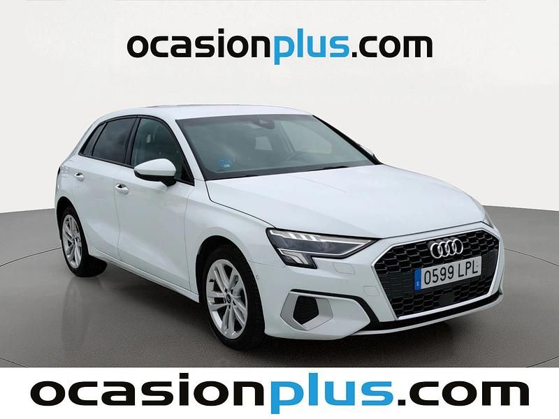 Usado Audi A3 Sportback Advanced 204 CV (150 kW) 2021 Blanco Utilitario