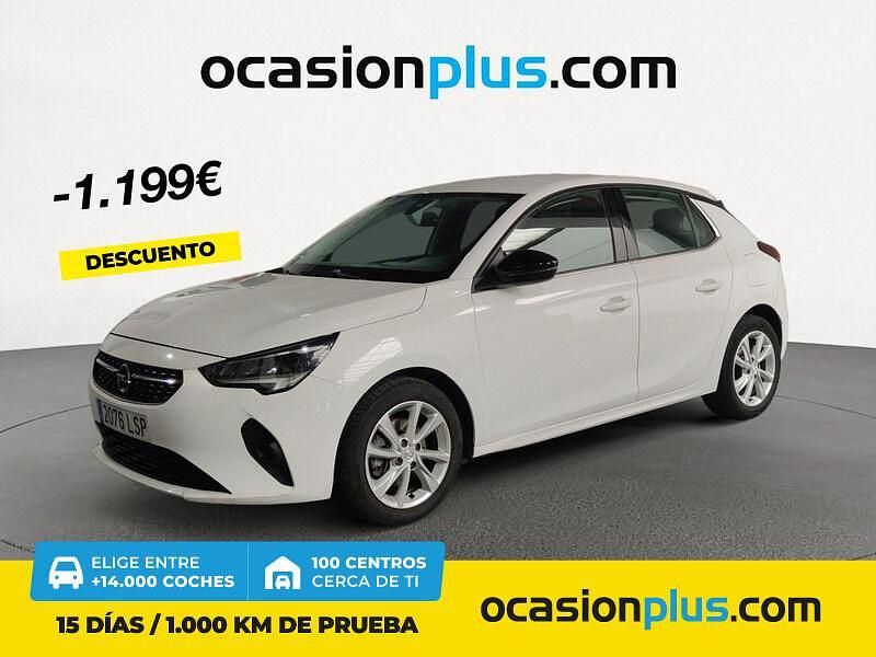 Blanco Usado 2021 Opel Corsa Elegance Berlina | 12.390 € (Precio justo) - Imagen 1/4