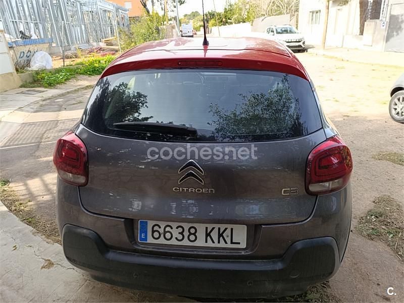 Usado Citroën C3 Feel 82 CV (60 kW) 2018 Gris / plata Utilitario