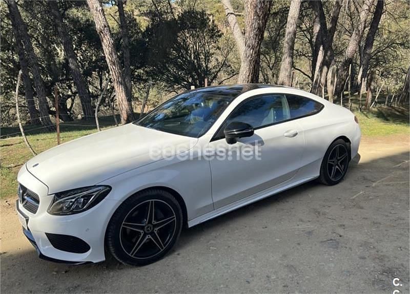 Blanco Usado 2018 Mercedes C220 Coupe | 26.500 € (Buen precio) - Imagen 1/4