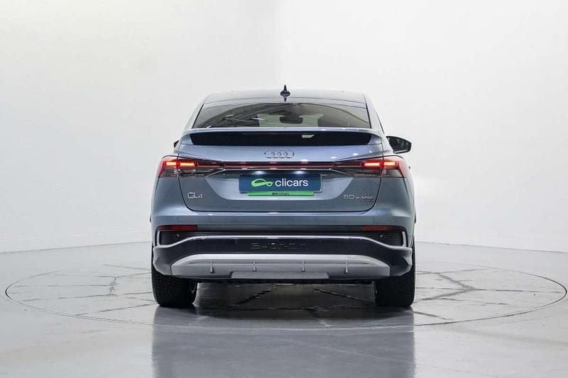 Usado Audi Q4 Sportback e-tron S-Line 219 kW (299 CV) 2023 Azul SUV