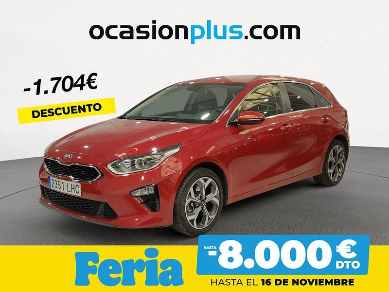 Rojo Usado 2020 Kia Ceed Berlina | 18.750 € (Un poco caro) - Imagen 1/4