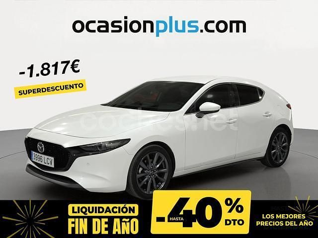 Blanco Usado 2019 Mazda 3 Berlina | 19.990 € (Precio justo) - Imagen 1/4