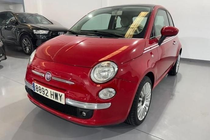 Usado Fiat 500 Lounge 69 CV (50 kW) 2014 Rojo Utilitario