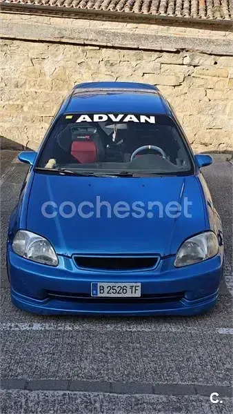Usado Honda Civic S 90 CV (66 kW) 1997 Azul Berlina