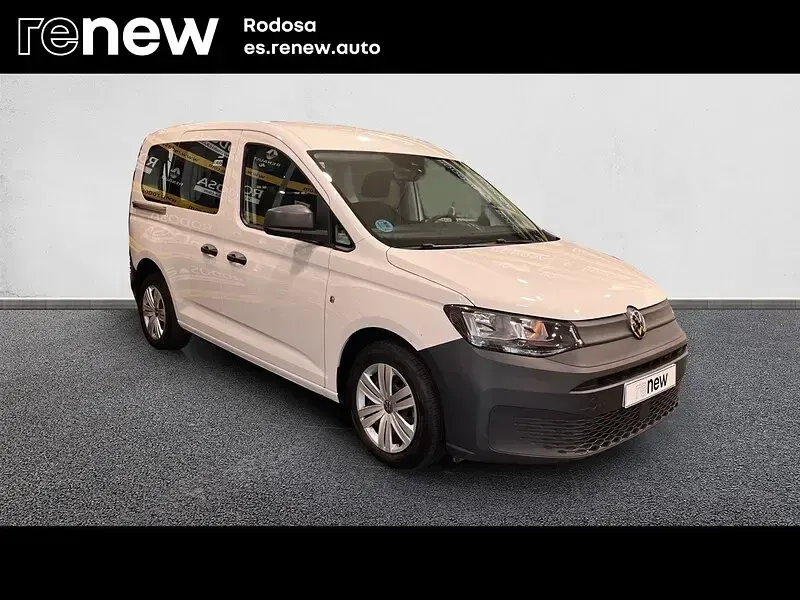 Usado VW Caddy 102 CV (75 kW) 2024 Blanco Monovolumen